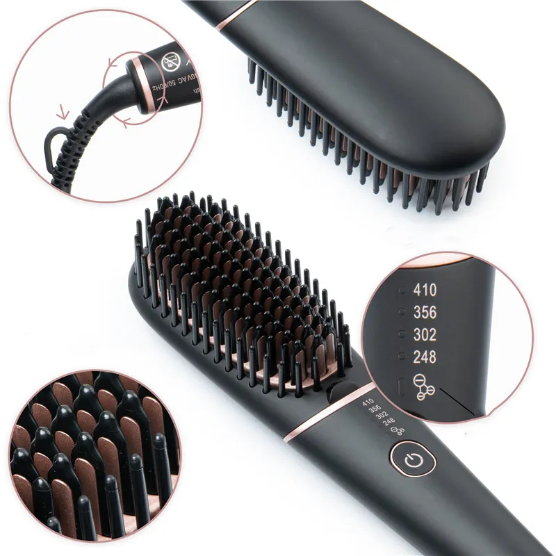 Straightening Irons Fast Warm-up Thermal Performance Professional Tourmaline Ceramic Heating Plate Hair Straightener