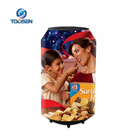 Écran LED souple incurvé de forme personnalisée, colonne cylindrique flexible P2.5, écran LED circulaire, mur vidéo, résolution 8K, garantie de 3 ans