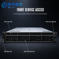 Serveur rack 2U d'occasion DL380 DL388 Gen11 Gen10 à double alimentation pour serveur de hébergement Web, performance stable en salle informatique