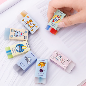 Penghapus Pensil Buah Kartun untuk Siswa Sekolah Dasar, Penghapus Pensil Ujian, Perlengkapan Alat Tulis Anak, Karet Penghapus Gambar Sketsa - Product Image 3