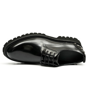 Mocasines Ingleses de Negocios Casuales de Alta Gama, Nuevos para 2025, Ligeros, Transpirables, de Diseño, de Cuero Genuino para Hombre, con Punta Ancha - Product Image 4