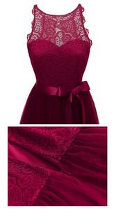 <span class=keywords><strong>Robe</strong></span> de <span class=keywords><strong>soirée</strong></span> <span class=keywords><strong>extravagante</strong></span> pour femmes avec un design à nœud creux et une dentelle brodée, élégante pour les bals, les dîners et les mariages - Product Image 6