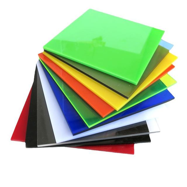 Grandview Clear Plexiglass Sheet 2440mm X 1220mm Solid Color Cast Acrylic 3mm Thick PMMA UV Include Cutting Moulding Light