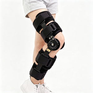 Nuevo Soporte Ortopédico Postoperatorio Ajustable con Bisagras y Bloqueo en Ambos Lados para Alivio de la Artrosis y Dolor de Rodilla - Product Image 1