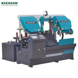 Máy Cưa Băng Cắt Kim Loại CNC Sắt Công Nghiệp Tự Động Ngang Nhà Sản Xuất Trung Quốc CE