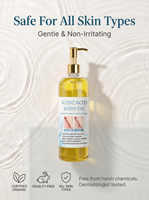 Minyak Esensial Grosir  Minyak Esensial Asam Kojic untuk Wajah dan Tubuh, Menutrisi dan Melembapkan Perawatan Kulit, Minyak Pijat Tubuh