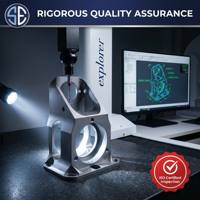 Pièces structurelles de précision CNC personnalisées, support de dispositif médical, base de prototype, service d'usinage OEM, certifié ISO9001