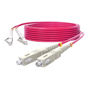 Cable de Fibra Óptica Multimodo OM4, Conector LC/SC/FC, Pigtail de Doble Núcleo, 1, 2, 3, 10M, Cable de Módulo Óptico - Product Image 1
