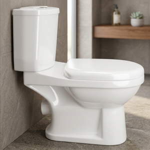 New Launching Ceramic Materials Wash Down Two Piece Toilet Water Closet Indian Manufacturer Low Price - Product Image 5