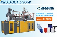 Machine de moulage par extrusion-soufflage de feuilles de plastique PE S30L PC pour PE/PP/ABS, équipée d'une plateforme élévatrice