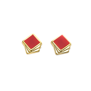 Boucles d'oreilles à clous tendance E295-E180-0427ZH - Product Image 2