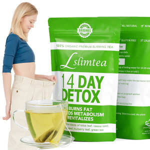 Chinaherbs Best Selling 14 Day <b>Slim</b> Fat Burner <b>Tea</b> Organic Green <b>Tea</b> Moringa Vitamin Rich Slimming <b>Tea</b> Bags Private - Product Image 2