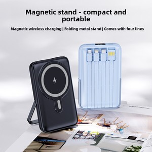 Power Bank Magnetico per Ricarica Super Veloce 4-in-1 con Supporto, <span class=keywords><strong>Caricabatterie</strong></span> <span class=keywords><strong>Portatile</strong></span> da 20000mAh - Product Image 5