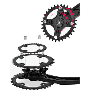 IXF-manivela cuadrada para bicicleta, 170mm, 104BCD, Individual/doble/Triple, piezas de <span class=keywords><strong>MTB</strong></span> - Product Image 2