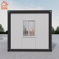 Casa Contenedor Prefabricada Portátil Personalizada al por Mayor, de Una Sola Habitación con Baño, Tipo Flat Pack