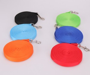 Correa larga de nailon clásica para perros medianos y pequeños, accesorio para entrenamiento de mascotas - Product Image 4