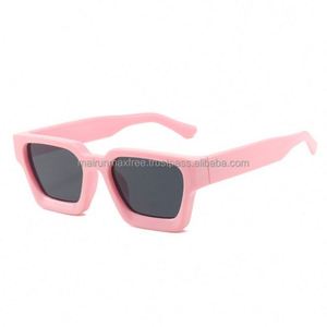 Luxury Sexy Women Stainless Frame CE Certified UV400 Square Fashion <b>Sunglasses</b> Trendy Newest China Custom Logo KROKODIL 7731 - Product Image 3