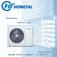 Unité extérieure à décharge latérale Midea V8 Mini, pompe à chaleur à inverter 3-8 R32