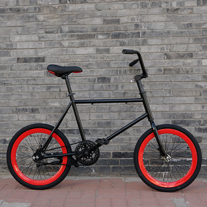 Meilleures ventes Vélo <span class=keywords><strong>BMX</strong></span> 20 pouces Stunt Tricks Freestyle Fixie Mini vélo Freins à disque doubles Performance durable Vélo portable - Product Image 4