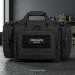 Sac de transport robuste en nylon Cordura 1000D pour équipement de décontamination, kit de neutralisation chimique, sac de transport pour station de douche de terrain - Product Image 3