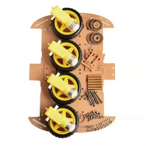 R3 4WD <b>Smart</b> Robot Car Kit With Encoder Speed <b>Control</b> Tracking Obstacle Avoidance Bluetooth <b>Remote</b> DIY Robotics Educational - Product Image 5