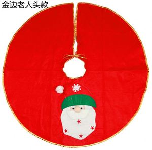New Christmas Crafts Festival Decorations Cartoon Printing Ornaments Christmas Supplies Wholesale Christmas <b>Tree</b> <b>Skirt</b> - Product Image 4