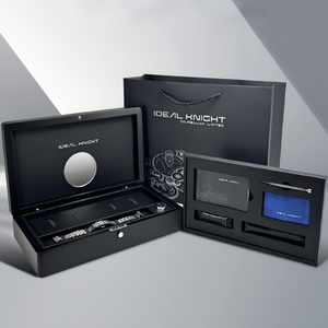 Ensemble Ideal Knight IK6802 : Boîte + Sac + Manuel d'utilisation + Chiffon de nettoyage pour montre + Étiquette + Carte de garantie + 2 bracelets de rechange pour montre -- pour <span class=keywords><strong>Yamo</strong></span> Htet - Product Image 2