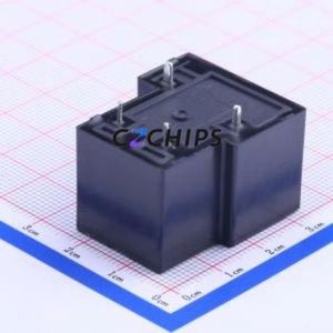 HF165FD-G/24-HY1STF Power Relay Through hole,27.5x32.2mm Relay 24V 1 Normally Open: 1A (SPST-Normally Open)::: 4 40A-277VAC - Product Image 2