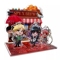 Support en acrylique transparent personnalisé pour anime, avec impression sur mesure et création de votre propre design