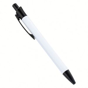 New Diy 1.0Mm Blank Ballpoint Custom Logo Heat Transfer Coating Metal <b>Retractable</b> Aluminum Bar <b>Pen</b> - Product Image 1