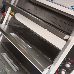 Horno de Panadería Industrial de 3 Niveles, Equipo de Cocina Comercial para Hoteles, Horno de Panadería de 12 Bandejas - Product Image 4
