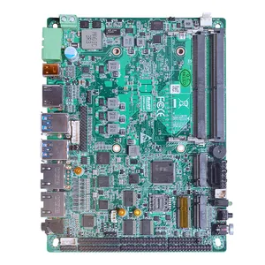 Piesia Pc Motherboard Intel 12th 13th Gen I7-1355U 2LAN 6COM 2*DDR5 64GB 7USB 8GPIO Z3.5inch Motherboards For Pc