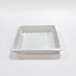 Fuente de suministro Caja desechable para <span class=keywords><strong>el</strong></span> <span class=keywords><strong>cuerpo</strong></span> Bandeja de envasado al vacío para bistec, plástico sellado PP Bandeja de embalaje fresco Cerradura de película Caja fresca - Product Image 1