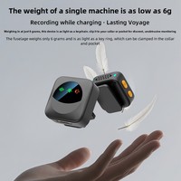 Vente directe usine Nouveau microphone cravate sans fil SX36/Q18 avec suppression du bruit Type C et IA pour le streaming en direct