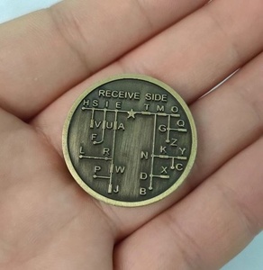 Wireless Radio CW Training Coin <strong>Morse</strong> <strong>Code</strong> Commemorative Coin <strong>Morse</strong> Power <strong>Generation</strong> <strong>Code</strong> Producer - Product Image 2