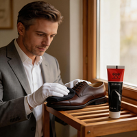 Aceite Refinado de Oveja 30G Jinyang, Abrillantador Instantáneo para Zapatos, Nutre Profundamente la Fibra del Cuero