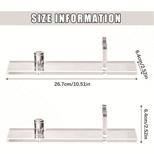 国境を越えたアクリル製侍ライトセーバー＆ソードディスプレイスタンド、高透明度で家の装飾に - Product Image 2