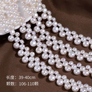 สร้อยคอไข่มุกสไตล์บาร็อคน้ำจืดธรรมชาติหรูหราสไตล์ย้อนยุคเหมือนกับ dilraba DIY กึ่งสำเร็จรูปผลิตภัณฑ์ไข่มุกหลวม - Product Image 3