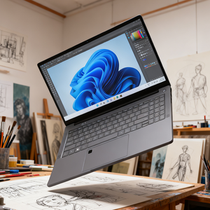 Thương Hiệu Mới 15.6 Inch I5 Máy Tính Xách Tay Máy Tính Loại C Với Vân Tay Truy Cập Intel I5 Bộ Vi Xử Lý - Product Image 4