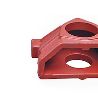 Bras de support en fonte ductile OEM QT600-3, fabriqué selon un dessin, pour machines lourdes avec usinage CNC, pièces d'équipement agricole