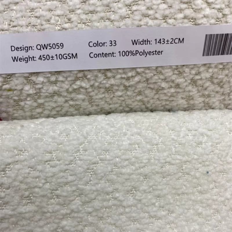 HIGH QUALITY YARN DYED BOUCLE PATTERN