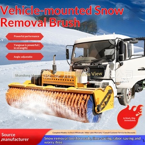 Brosse à neige roulante pour voiture, machine de déneigement routier municipal, brosse à neige roulante pour voiture - Product Image 1