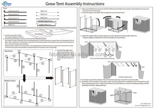 Tente <span class=keywords><strong>de</strong></span> culture 3m x 2m x 2m Tente <span class=keywords><strong>de</strong></span> culture extensible 600 mylar Grande boîte <span class=keywords><strong>de</strong></span> culture pour plantes - Product Image 5