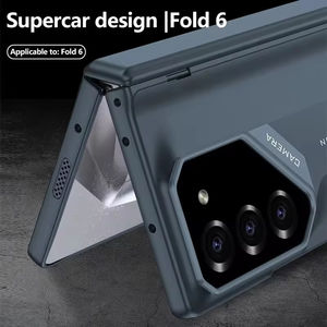 Étui de téléphone portable mat Ultra mince de haute qualité <span class=keywords><strong>pour</strong></span> <span class=keywords><strong>Samsung</strong></span> Z Fold 4 5 6 7 avec <span class=keywords><strong>coque</strong></span> de Film d'écran en verre couverture rigide antichoc - Product Image 5