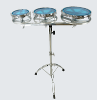 Tambour rotatif de 6+8+10 pouces, très populaire et vendu en gros. Prend en charge le logo personnalisé pour les instruments de percussion.