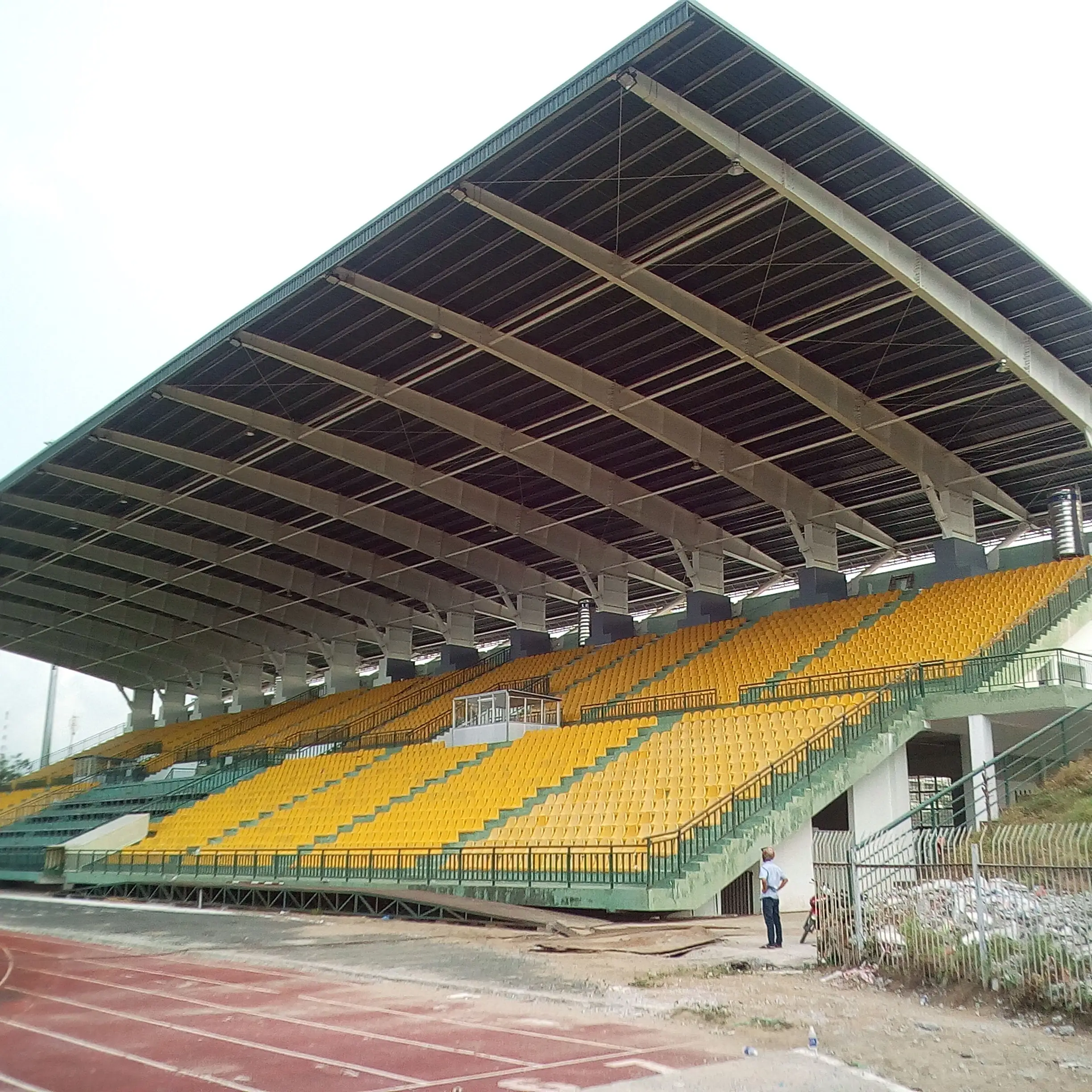 Modernes Design Stahl konstruktion rahmen in Äthiopien Africa Area Warehouse Stahl konstruktion für Sportstadion