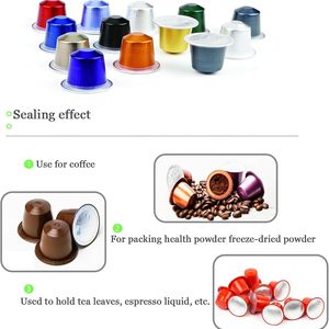 เครื่องซีลฝาแคปซูลกาแฟแบบแมนนวล KFHTZS 2 รู 54 มม. สำหรับแคปซูลขนาด 37 มม. 50 มม. 54 มม. - Product Image 4