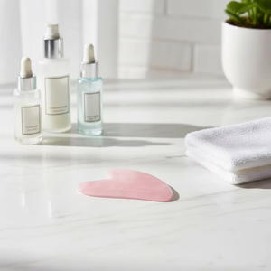 Tallado Rosa Cuarzo Guasha Herramienta de masaje Piedra Amor Estilo Piedra preciosa Técnica - Product Image 3