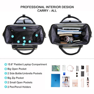 Sac à dos de voyage LOVEVOOK 2022 en similicuir souple, sac à main décontracté pour hommes, sacs d'école pour livres, sacs à dos pour <span class=keywords><strong>ordinateur</strong></span> portable pour femmes de 14, 15,6 et <span class=keywords><strong>17</strong></span> <span class=keywords><strong>pouces</strong></span> - Product Image 2