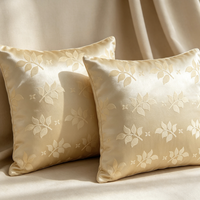 Tissu Jacquard Brocart Floral Or Pâle 150 g/m² Multi-Usages pour Robe, Vêtement, Couture, Housse de Coussin, Fabrication de Draps